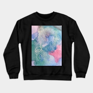 Galaxy Jellyfish Crewneck Sweatshirt